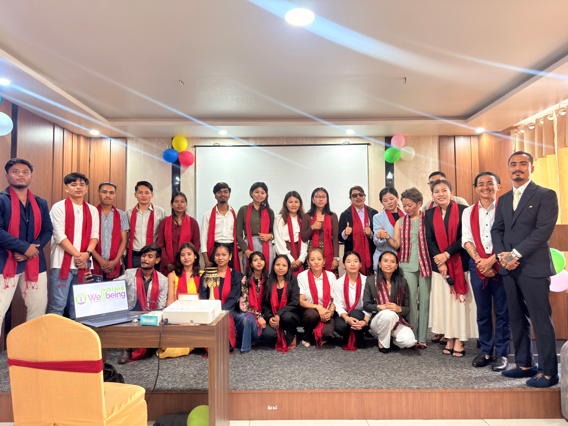 Dreamers Club community members celebrating together